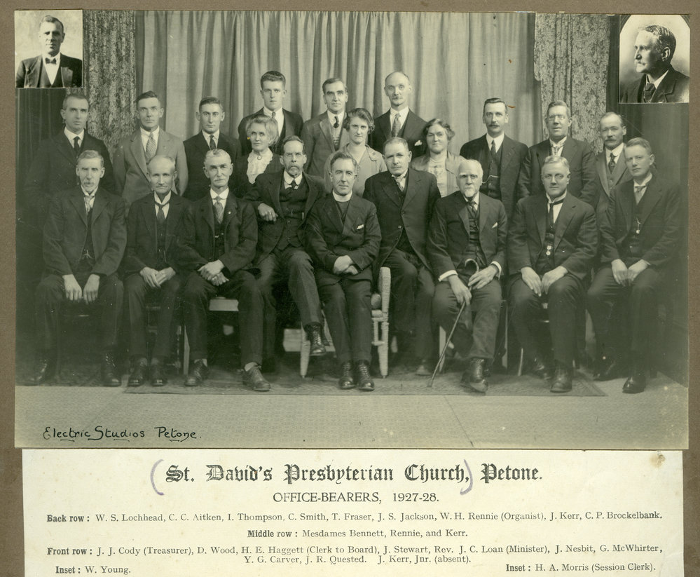 St. David's Minister and Office-Bearers