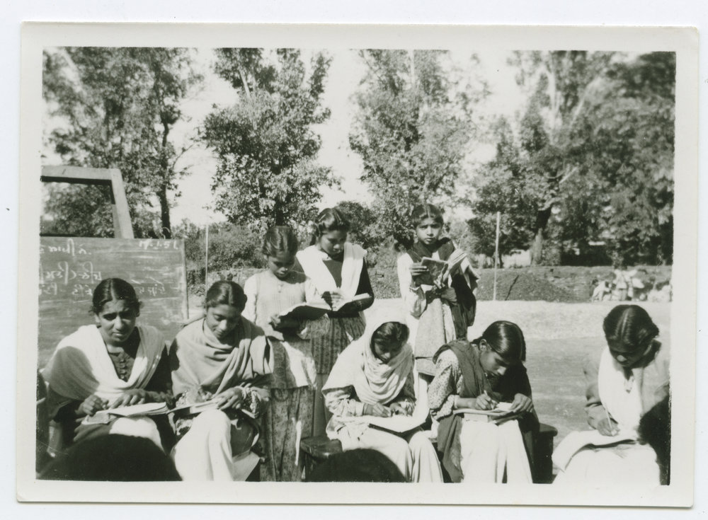 Outdoor Class at Jagadhri Girl's School
