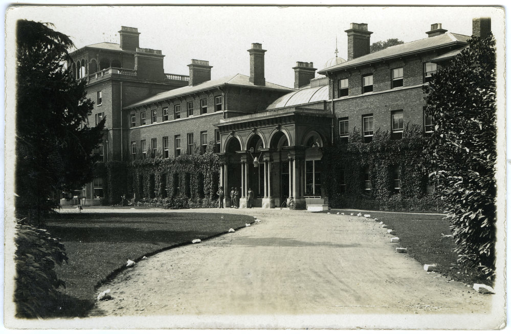 Main part of building in Summer