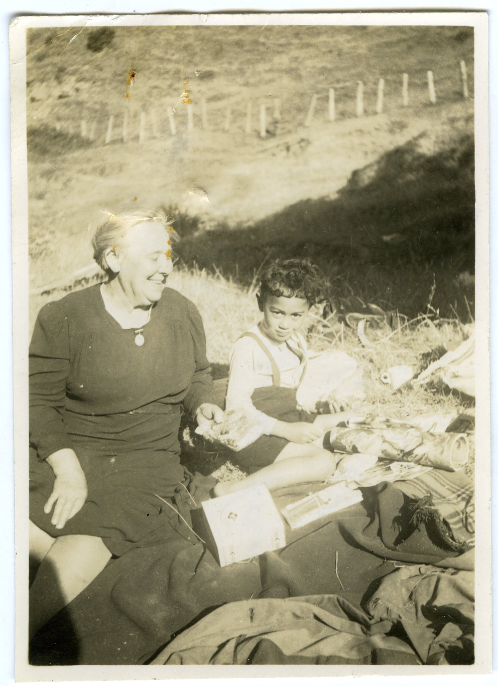 Sister May Gardiner and Ronnie