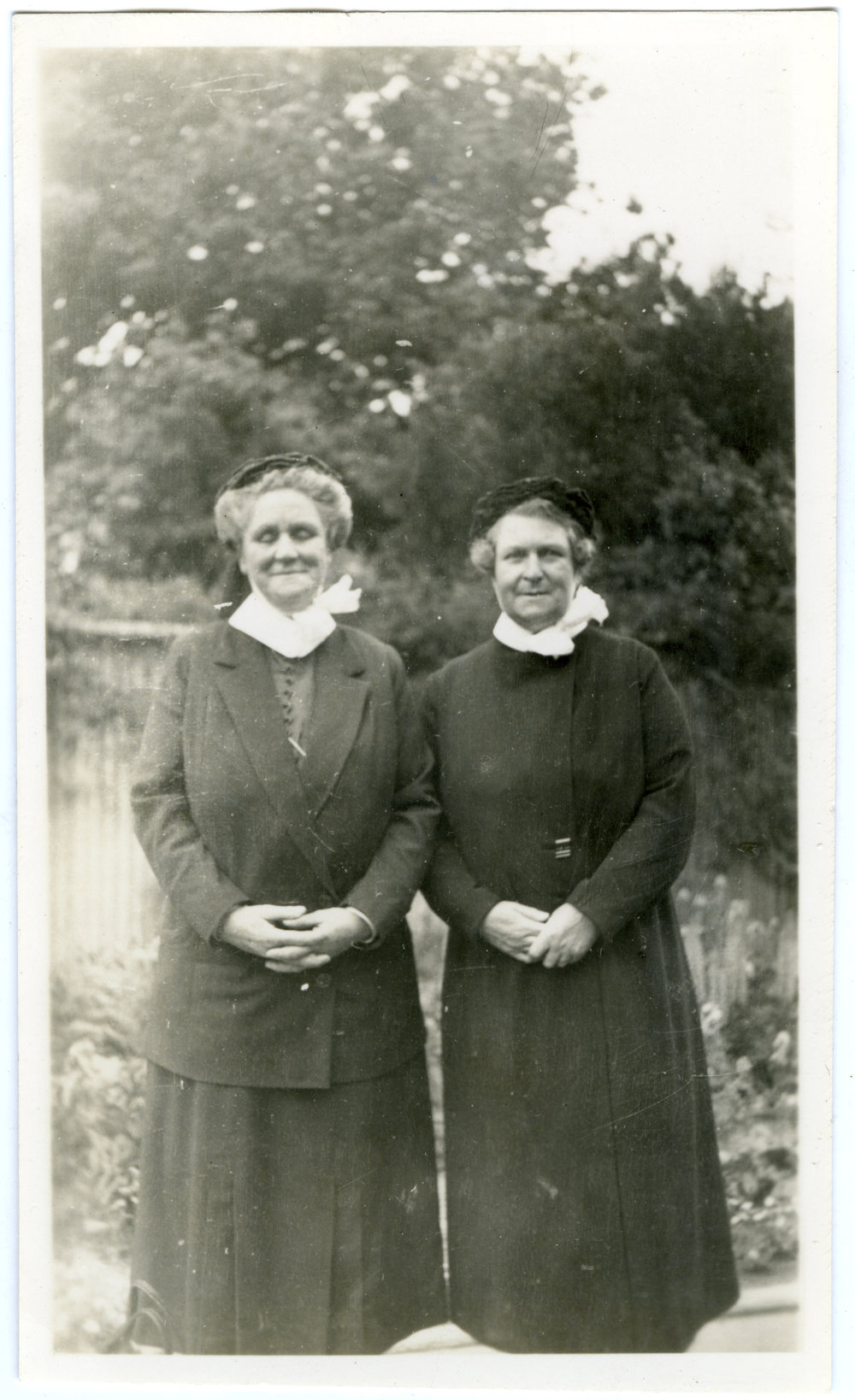 Sister Laura Reid and Charlotte Reid