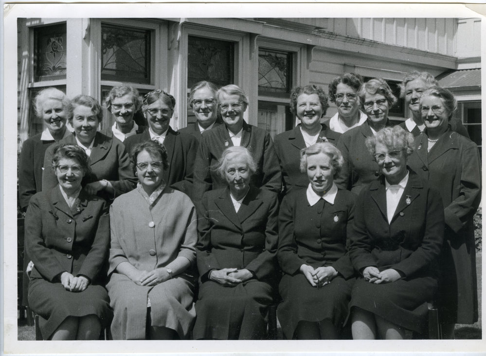 Students of Miss Salmond at the 60th Jubilee of the Deaconess College