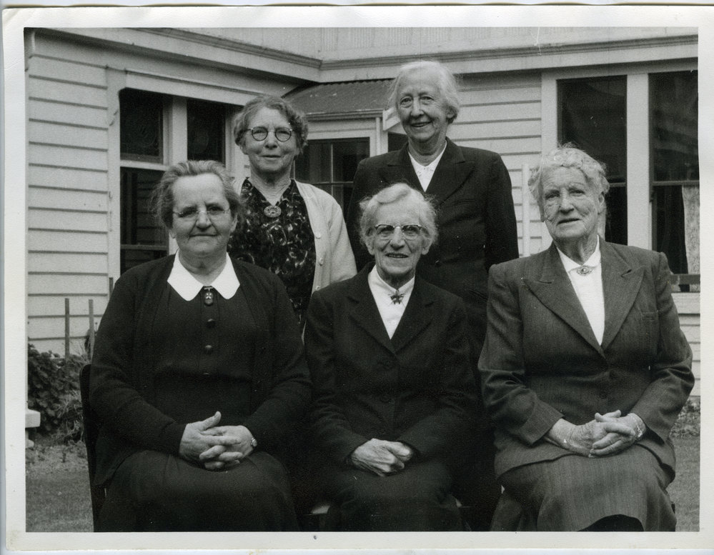 Students of Miss Blackie at the 60th Jubilee of the Deaconess College