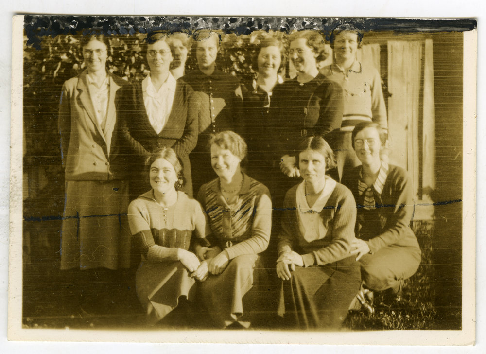 Group of students in session - 1935