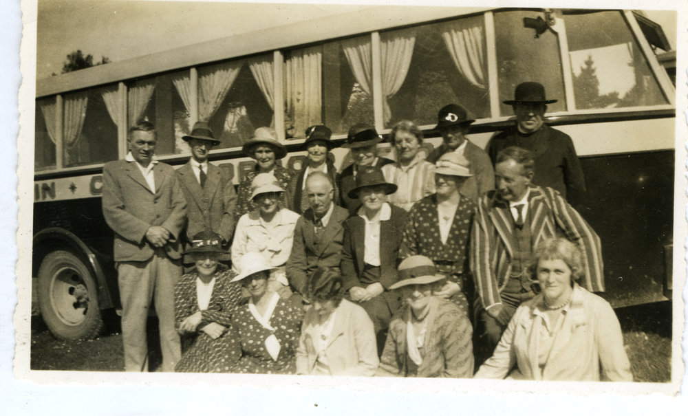 Deaconesses, lecturers and friends at Taieri Mouth