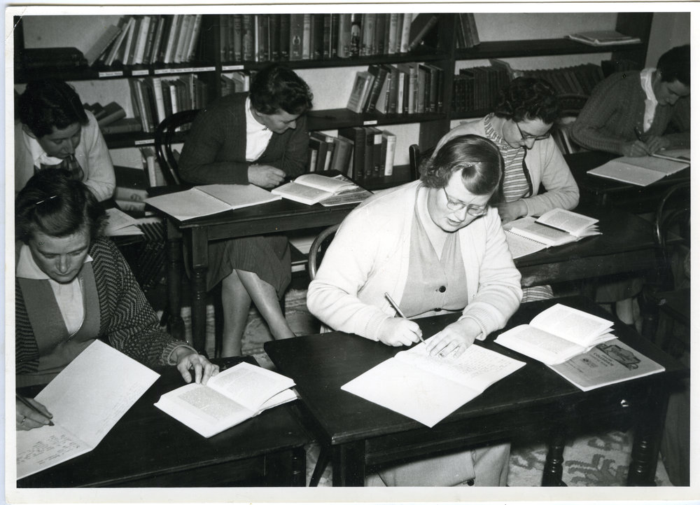 Student Deaconesses attending a lecture