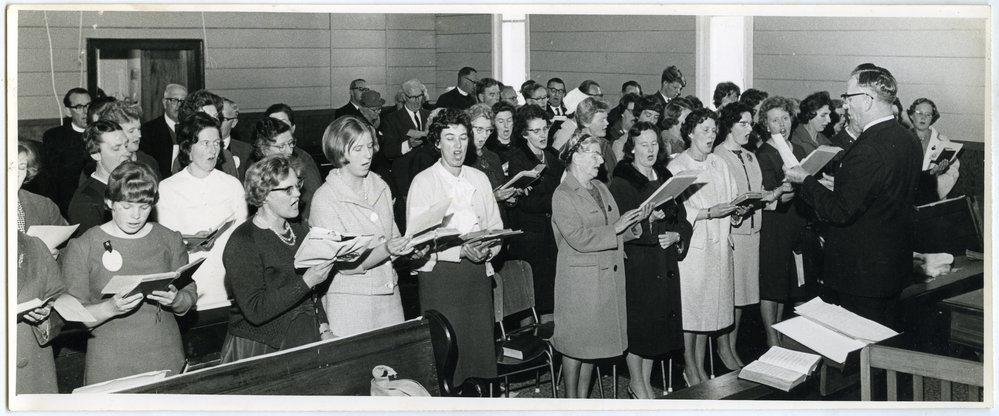 St. Columba's choir members, past and present 