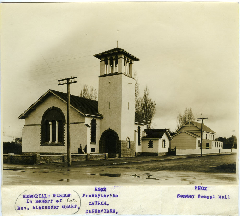 Knox Church and Sunday School hall, Dannevirke