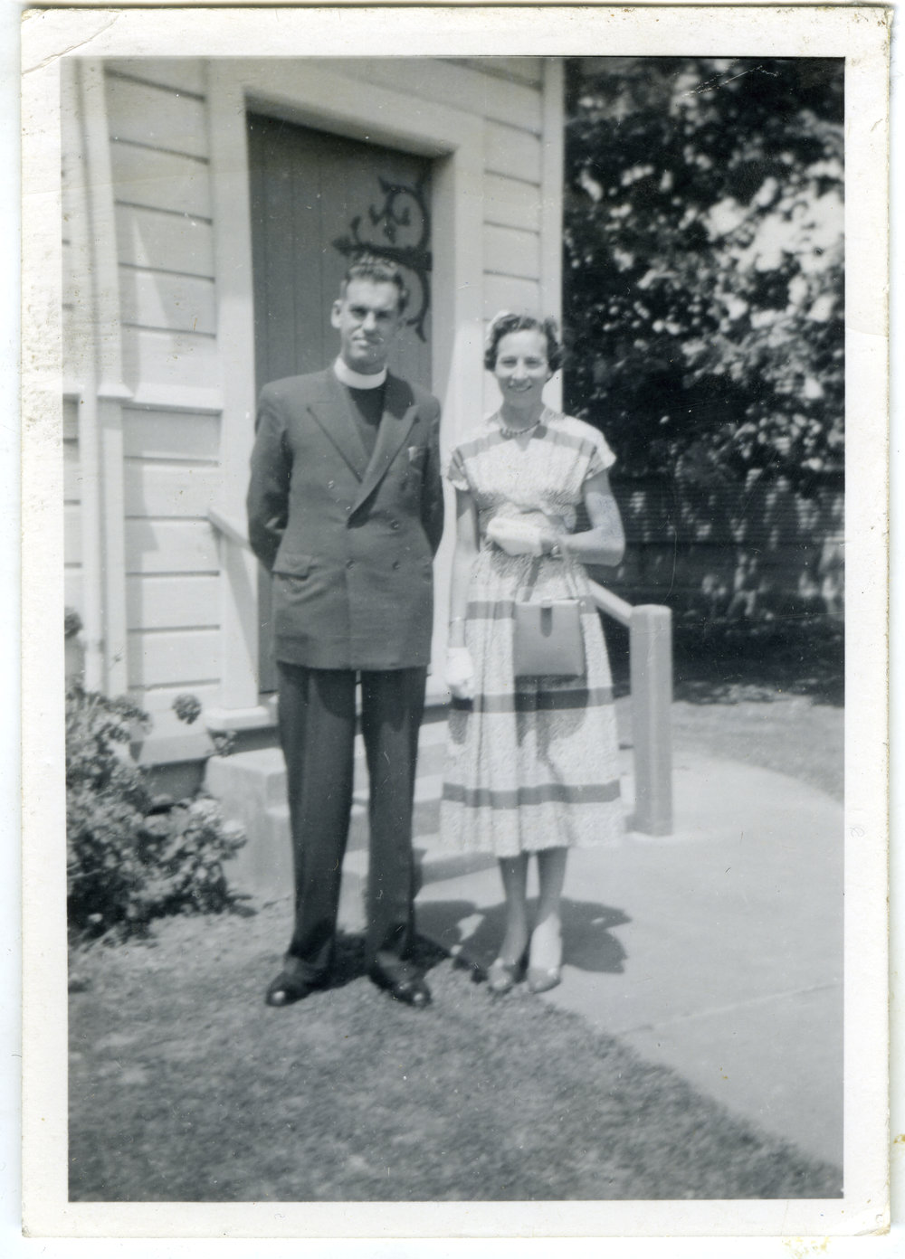 Reverend Nolan R. Martin and Mrs Flora C. Martin