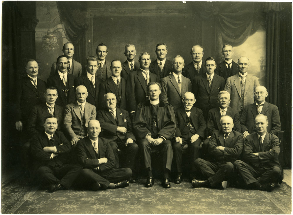 Minister and office-bearers 1929, St. Andrew's, Hastings