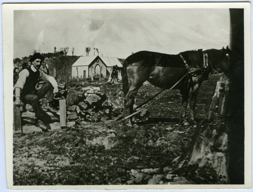 Reverend John Chisholm and Mangaweka church