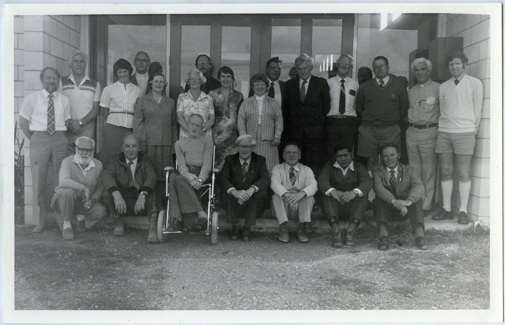 Group photograph of Wanganui Presbytery