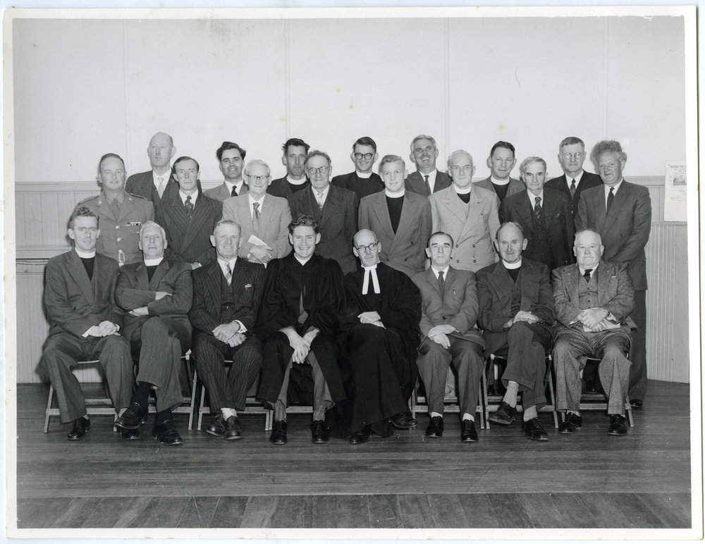 Group photograph of Wanganui Presbytery