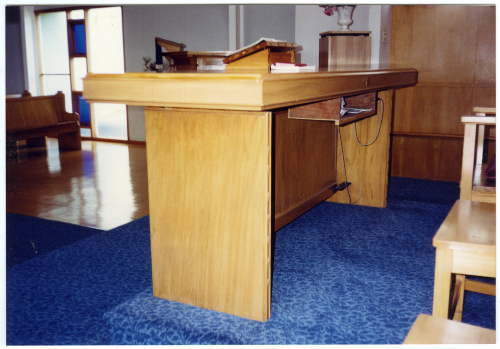 Church fitting in Wanganui East, St. James' Church