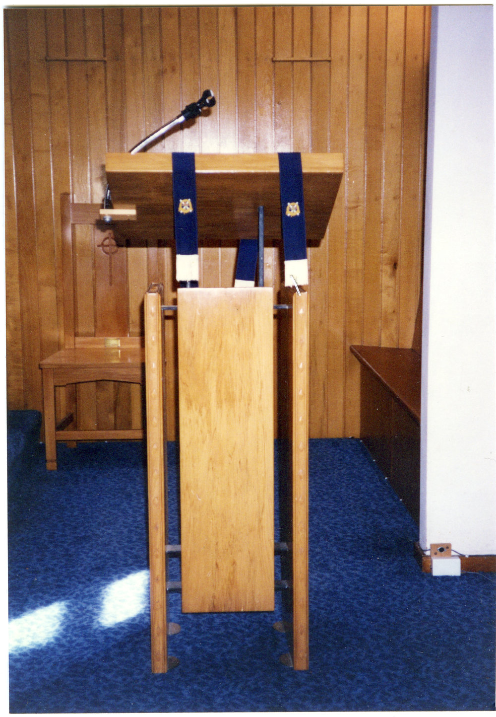 Church fitting in Wanganui East, St. James' Church