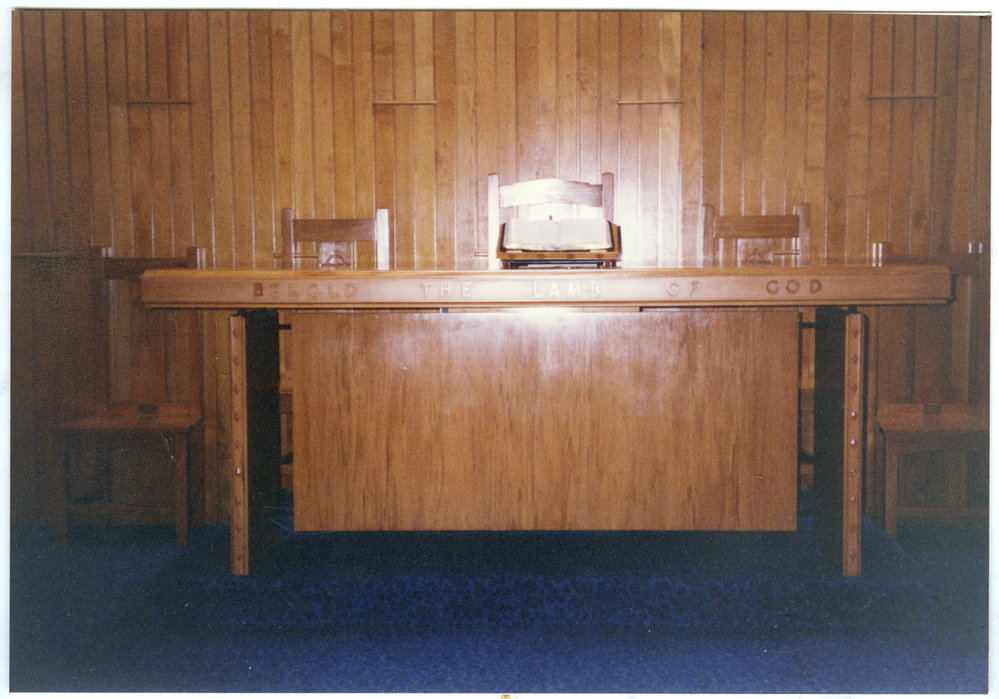 Church fitting in Wanganui East, St. James' Church