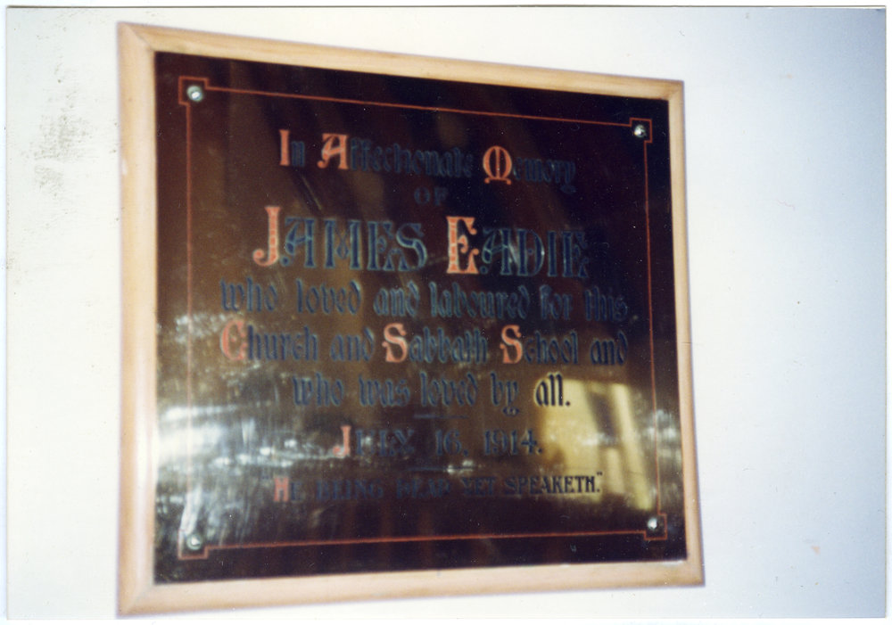 Church fitting in Wanganui East, St. James' Church