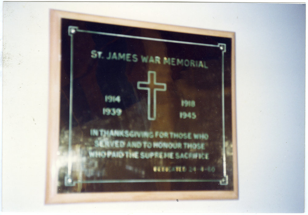 Church fitting in Wanganui East, St. James' Church