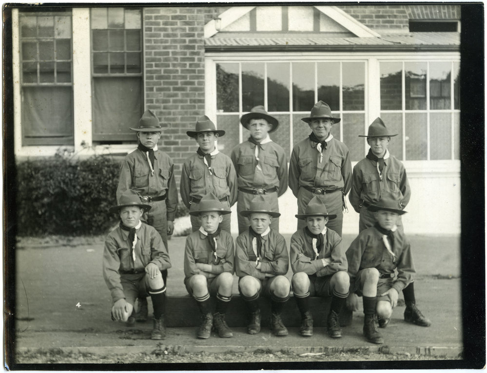 Boy Scouts of Glendining Home 