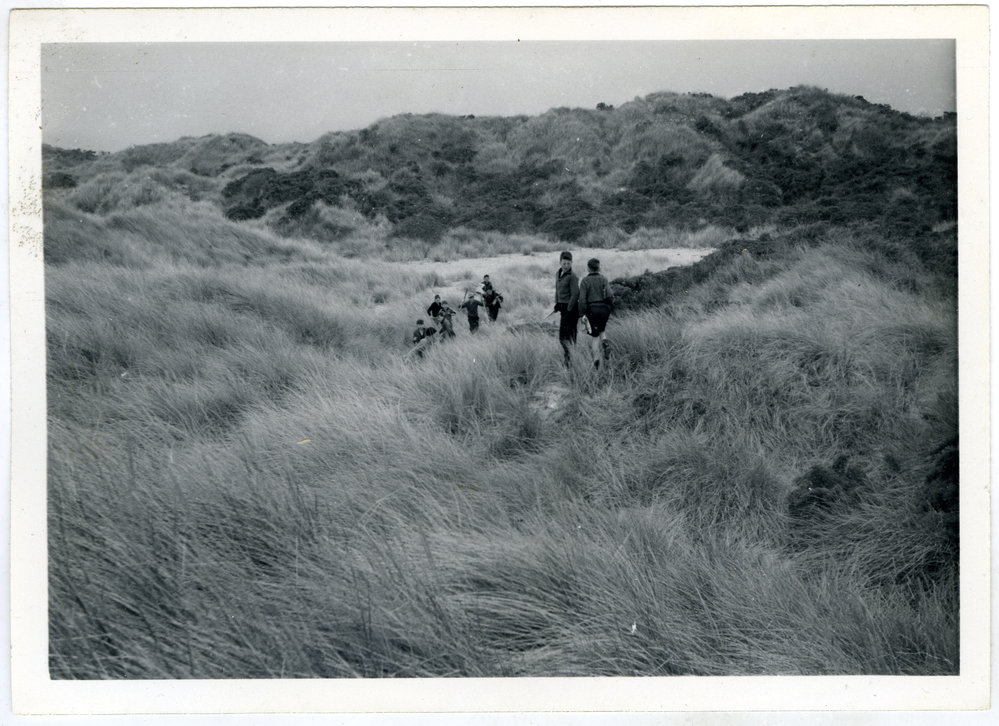 Glendining Home boys at the beach, 1955