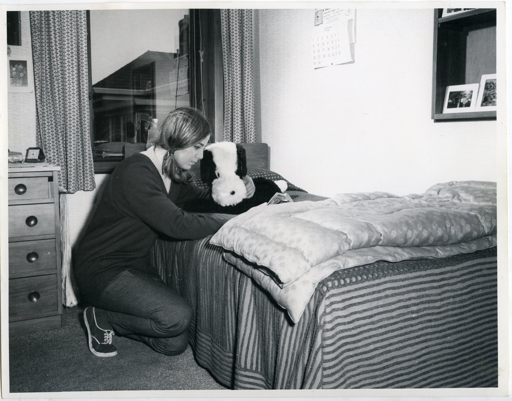 Unknown girl, Glendining Home, June 1969