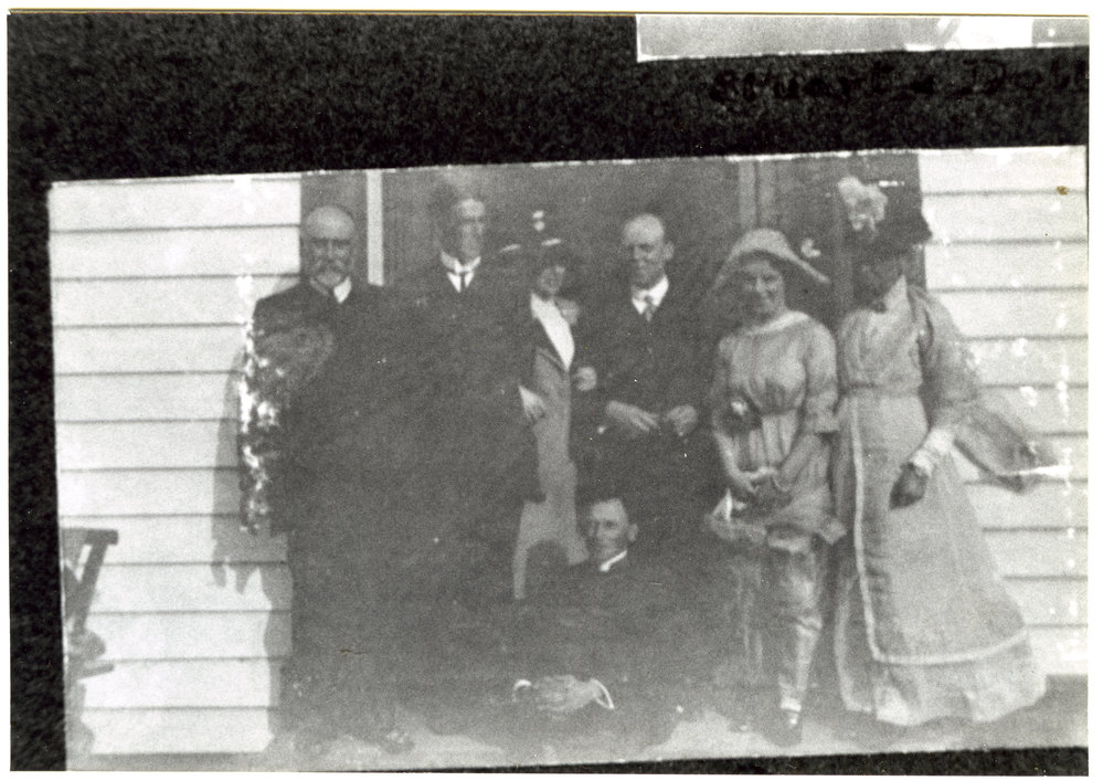 Wedding party of Stuart Moore and Jessie Saunders