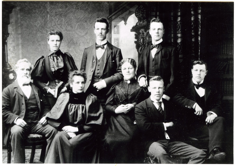Charles Moore, Mary Moore and family