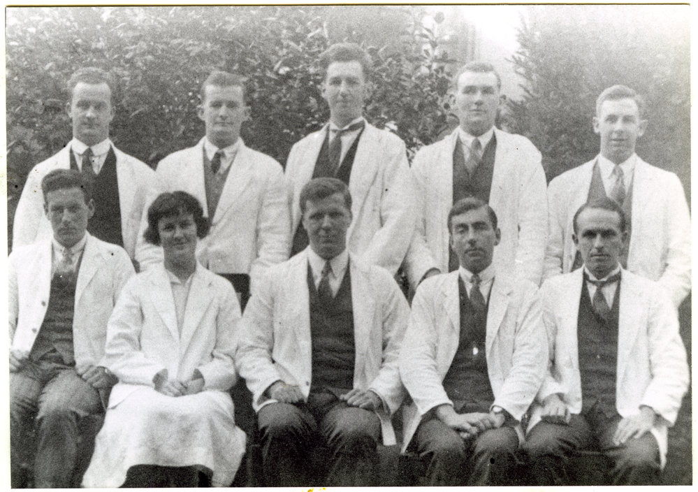 Resident Staff, group portrait