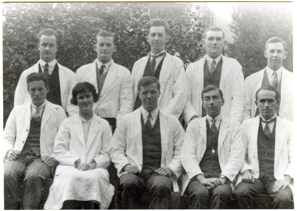 Resident Staff, group portrait
