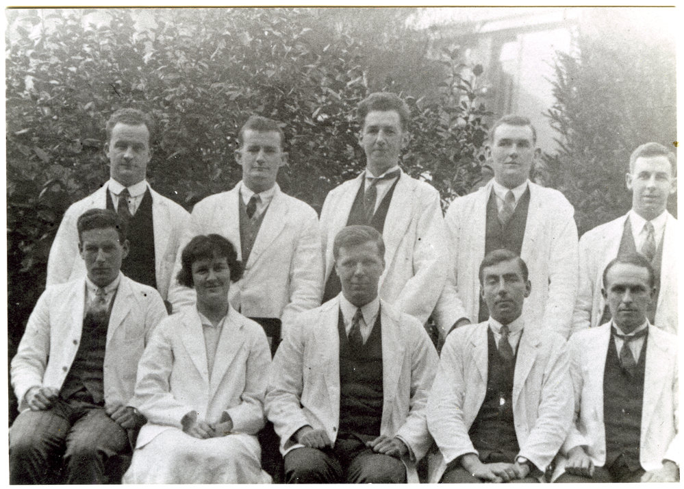 Resident Staff, group portrait