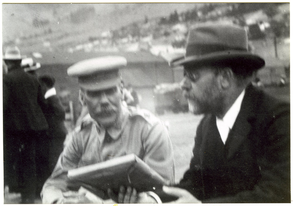 Uncle Sam and Uncle Edward [Saunders?]