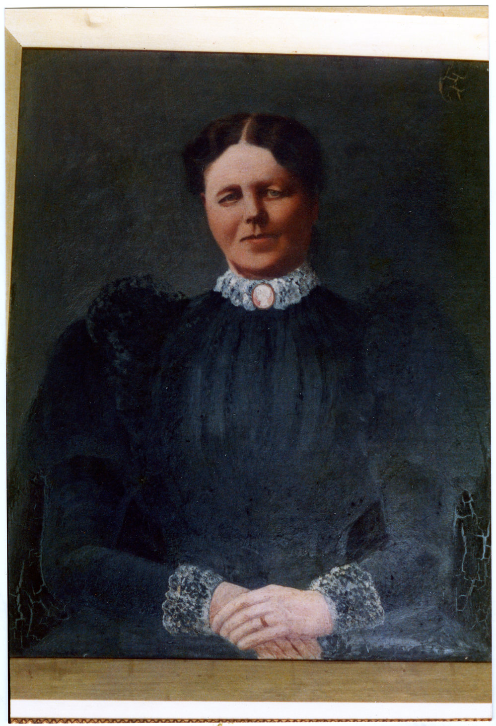 Painting of unidentified woman