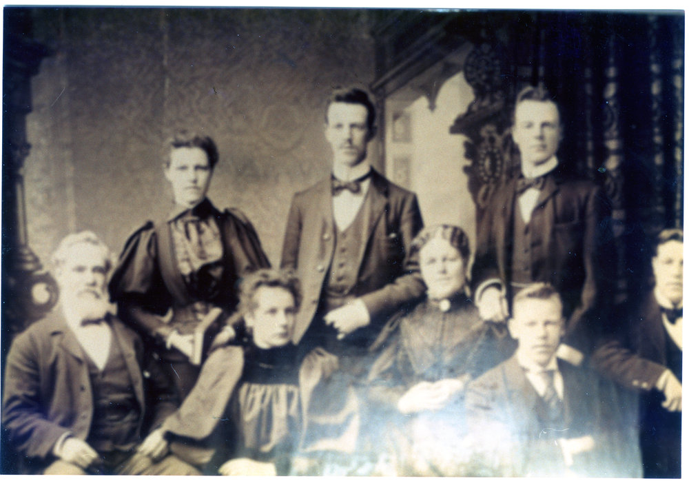 Charles Moore, Mary Moore and family