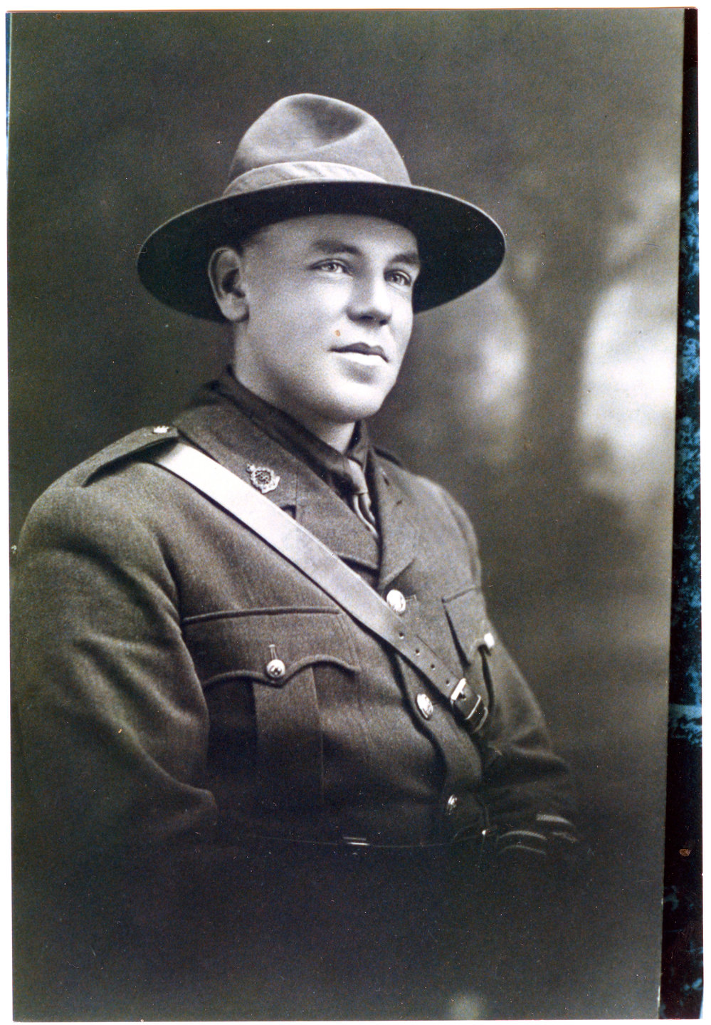 Stuart Alexander Moore in an Army uniform, portrait 