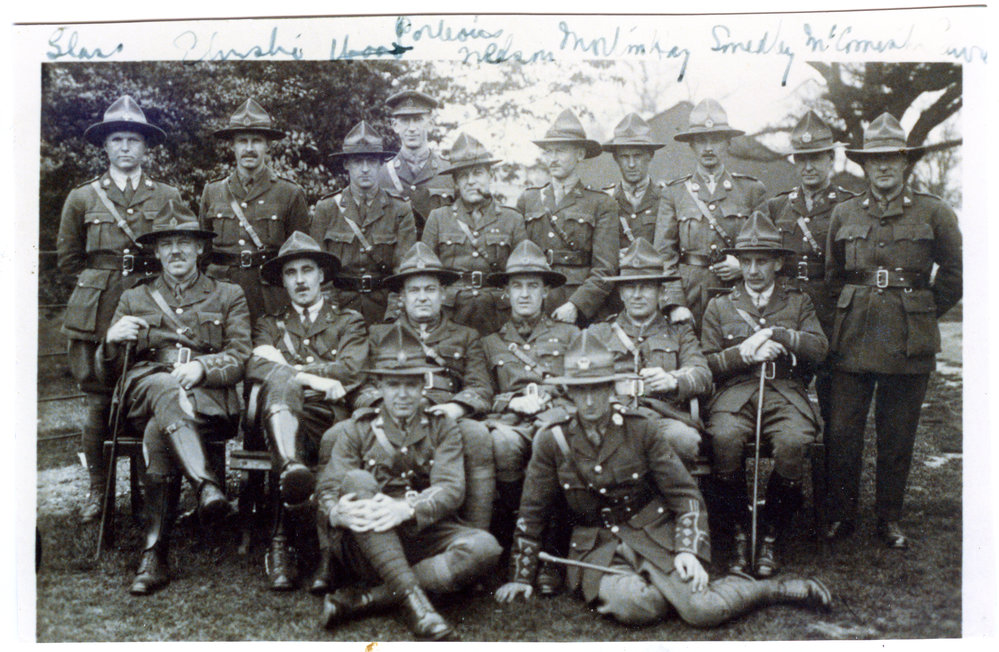 Soldiers in active service, 1918