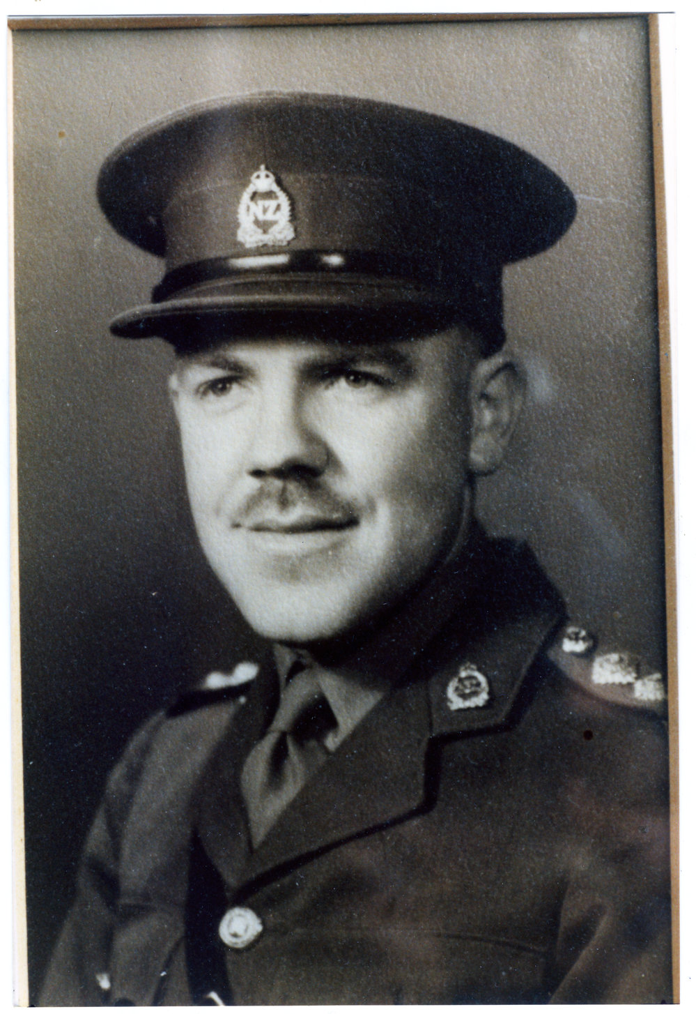 Charles Stewart Moore wearing the New Zealand Army uniform, portrait 