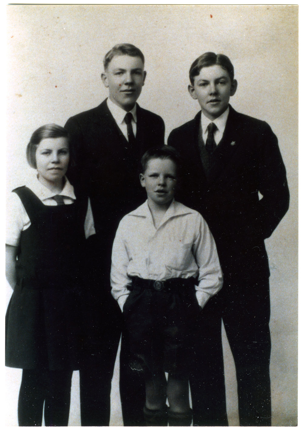 Portrait of unidentified children