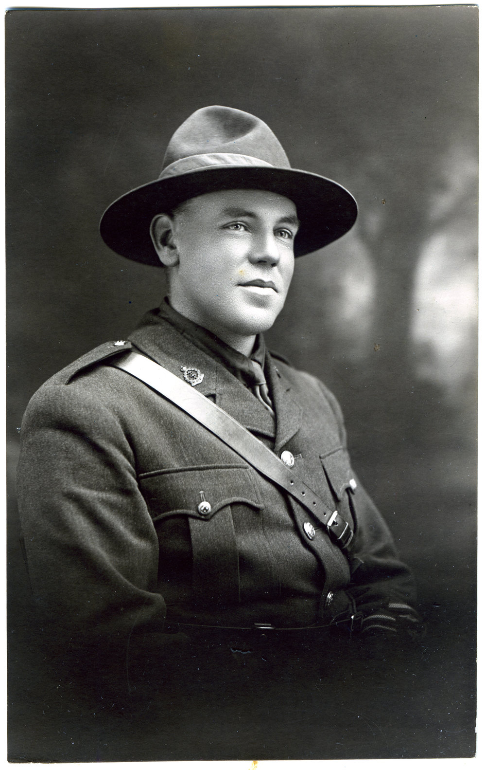 Stuart Alexander Moore in an Army uniform, portrait 