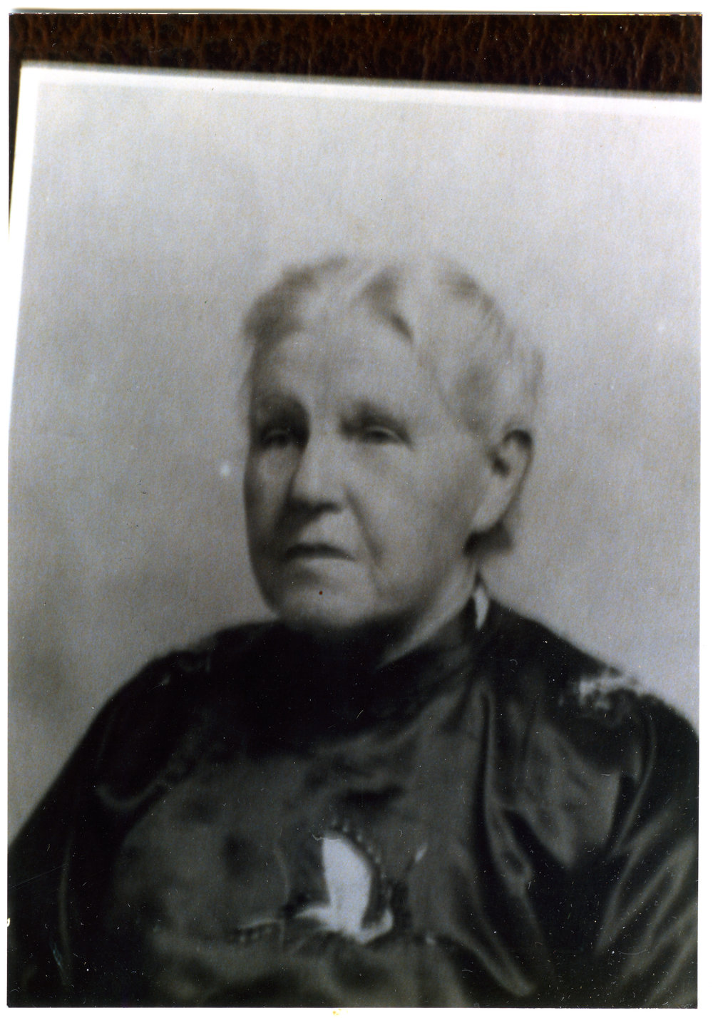 Mary Emelia Moore, studio portrait