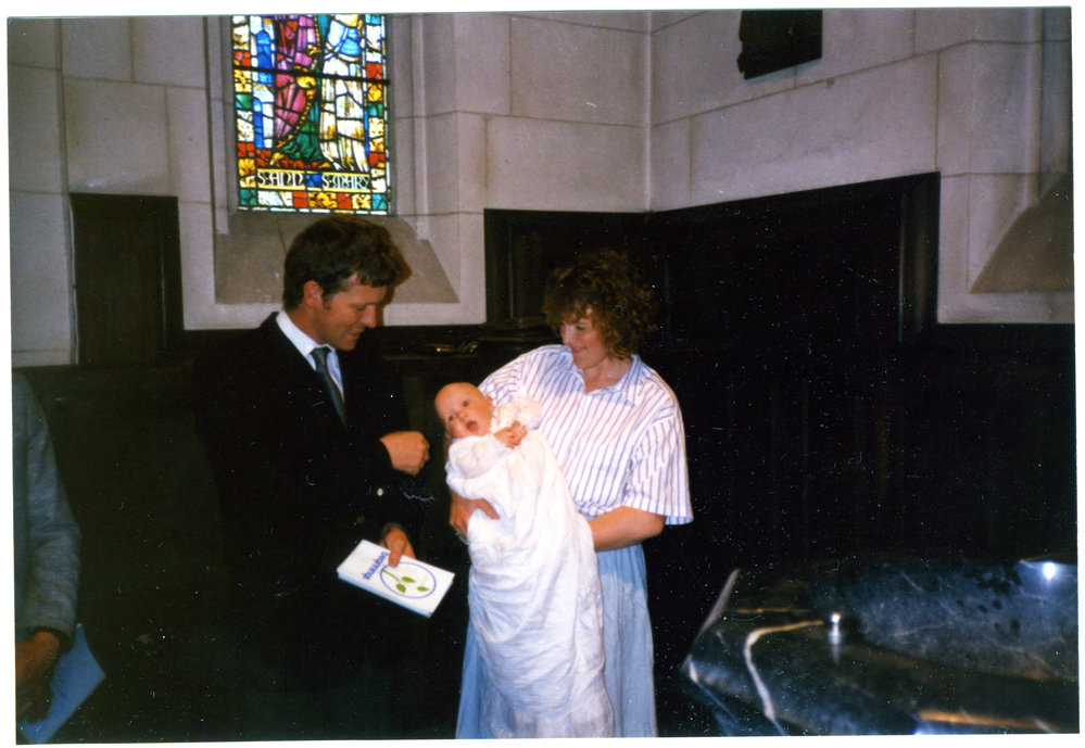 Baptism of Marcus Milne, 1988