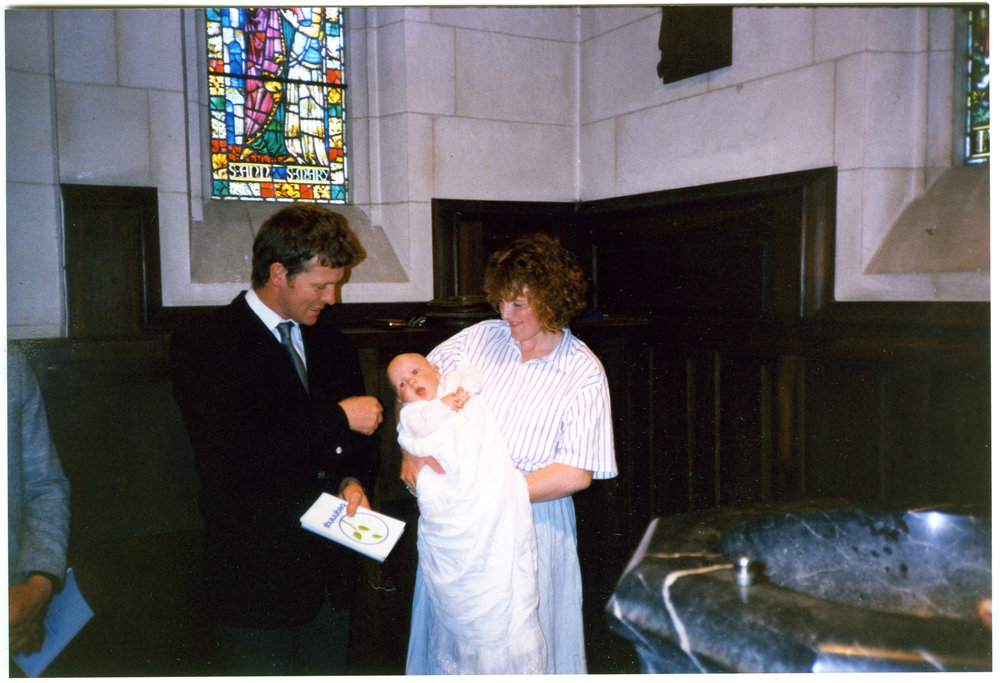 Baptism of Marcus Milne, 1988