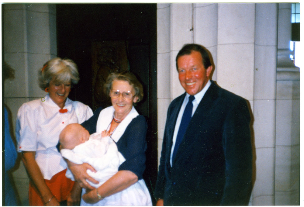 Baptism of Marcus Milne, 1988