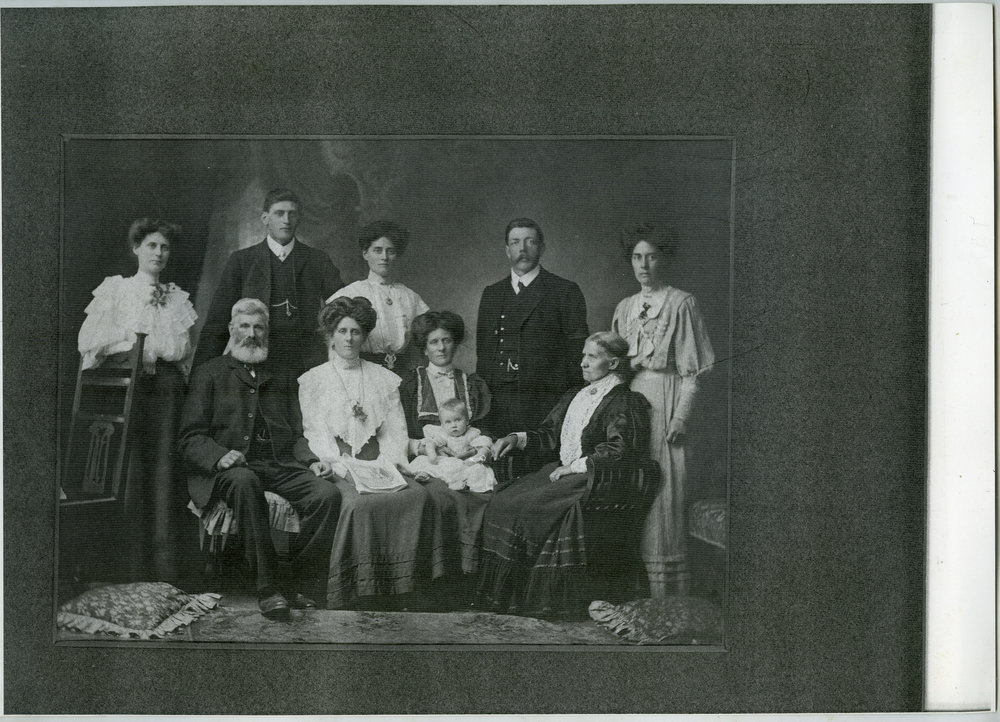 Family photograph including John Stewart