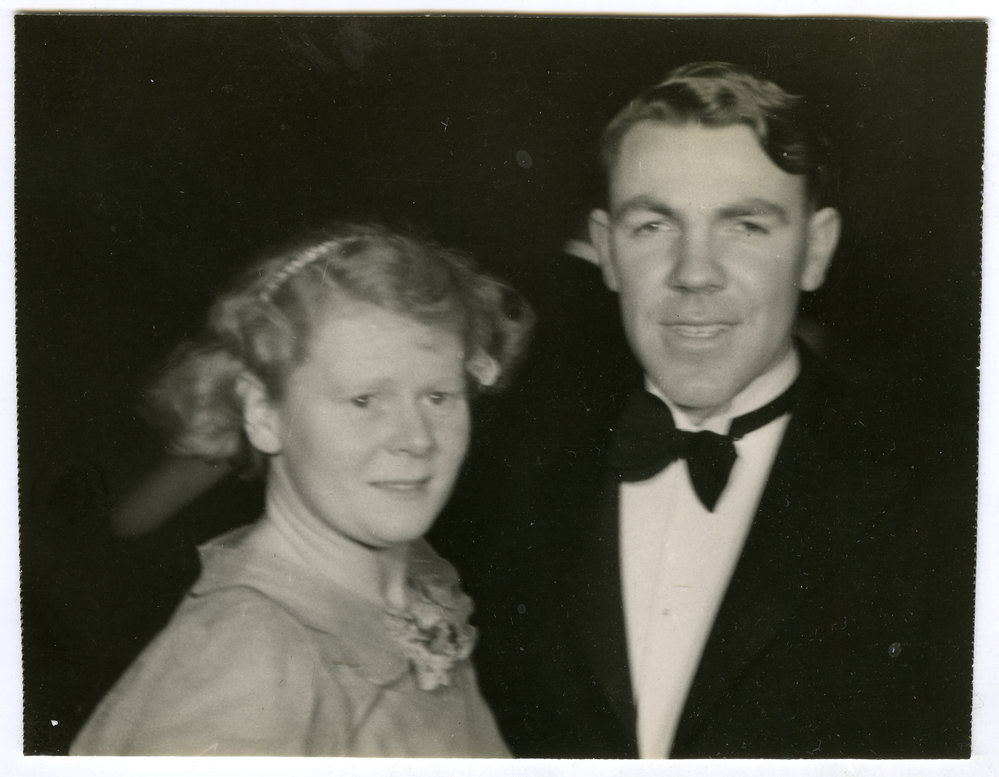 Unidentified man and woman