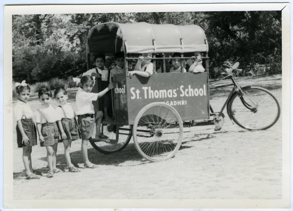 'School transport,' St. Thomas School, Jagadhri  