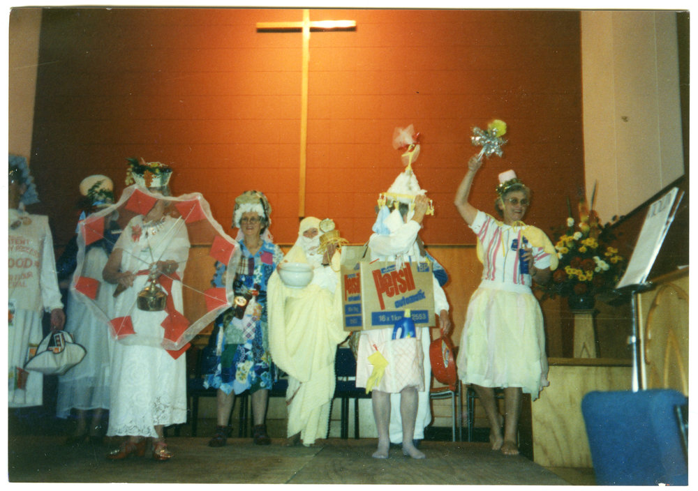 'A new Minister and his wife welcomed,' St. Enoch's Church, 1989