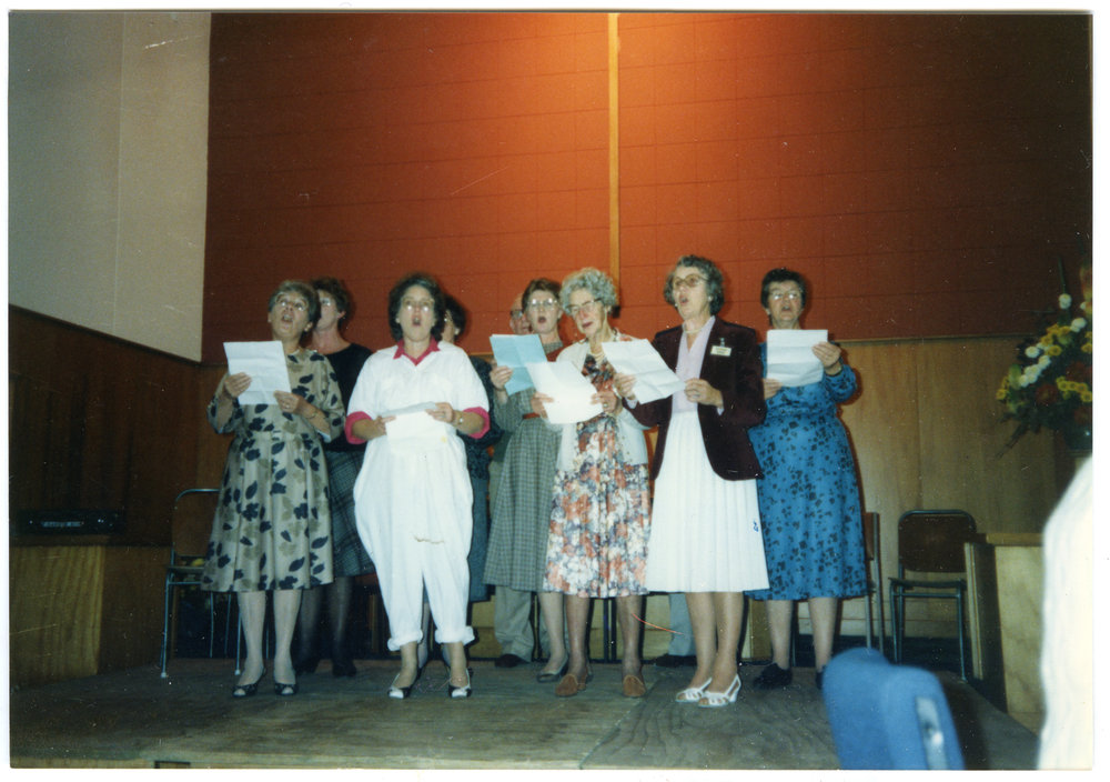 "Welcoming the Whimps," St. Enoch's Church, 1989