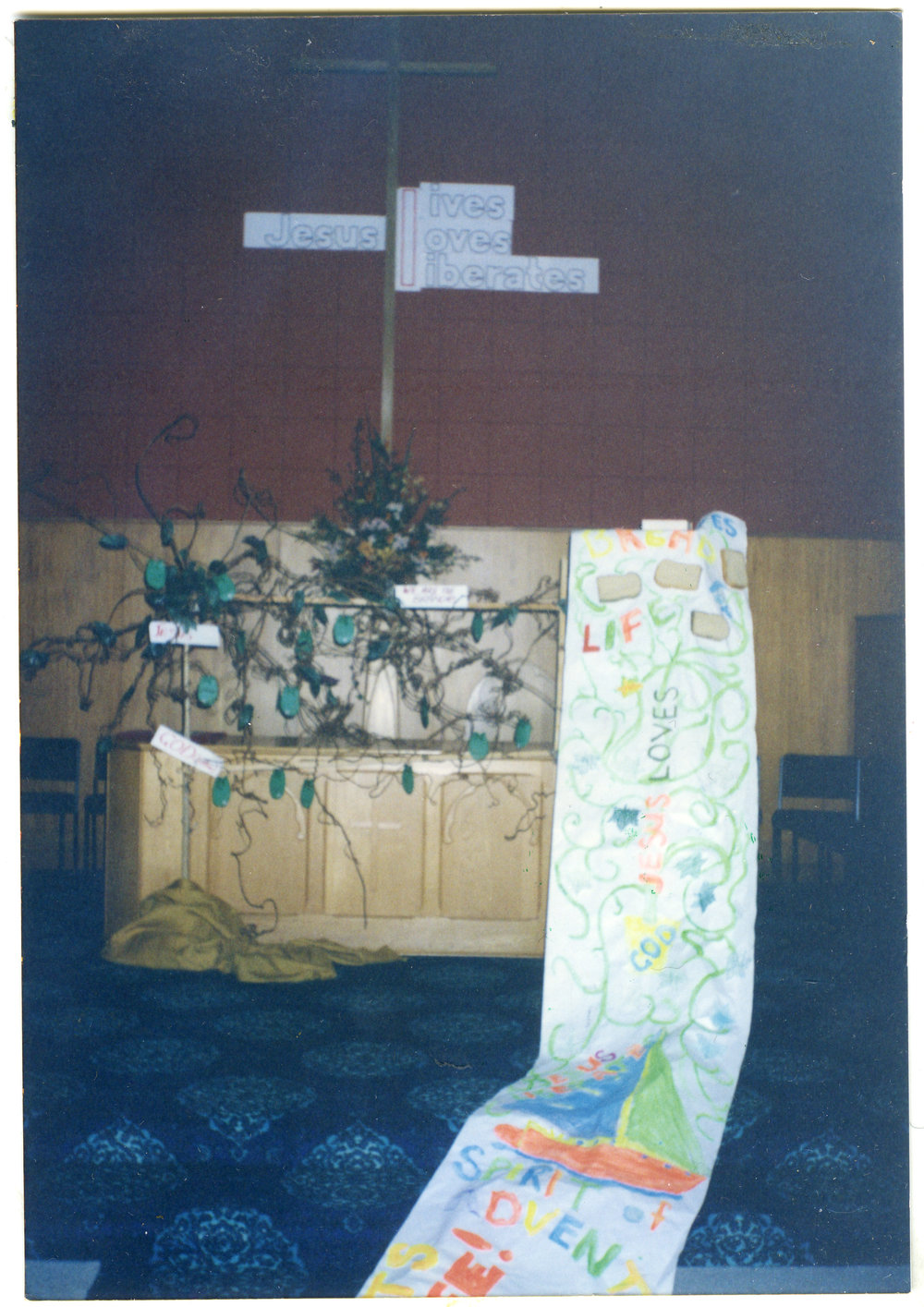 "I am the vine, you are the branches," St. Enoch's Church, 1995
