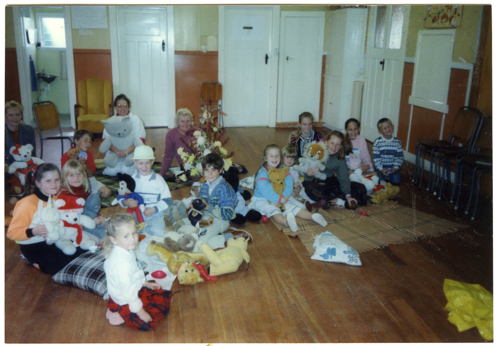 'Teddy Bears Picnic,' Sunday School, St. Enoch's Church, 1990