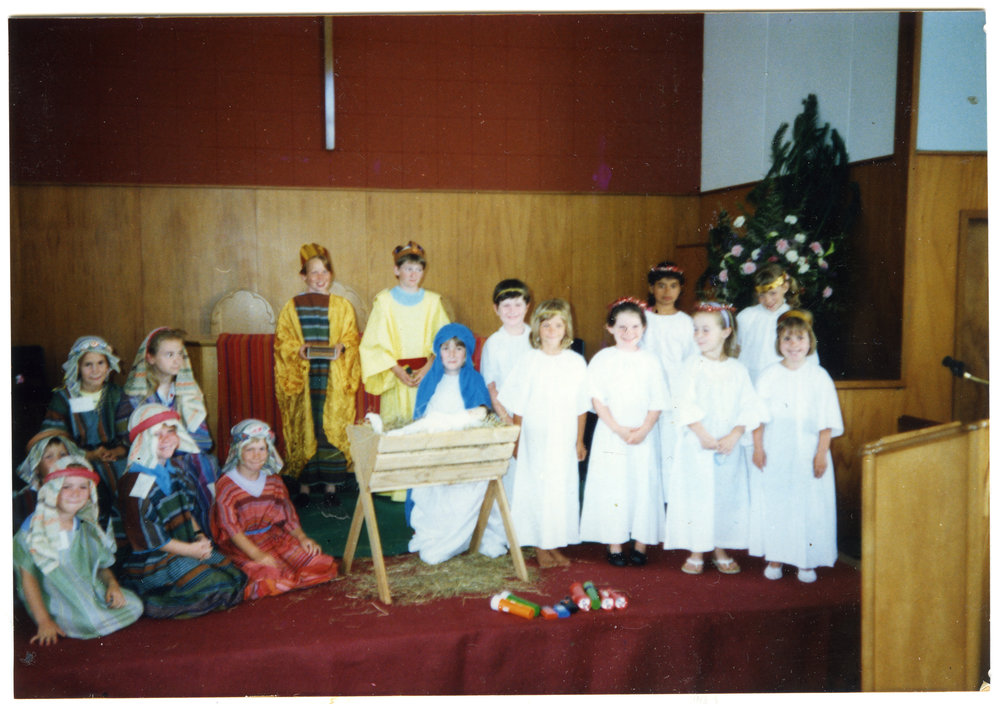 "God is alive, Wow," children's end of year production, St. Enoch's Church